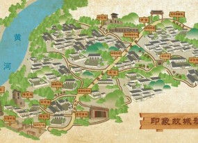 城市旅游地圖