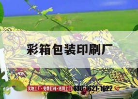 彩箱包裝印刷廠(chǎng)｜彩箱包裝印刷公司